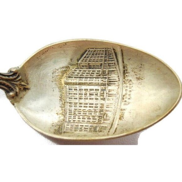 1902 King Edward Hotel Toronto Sterling Silver Antique Spoon 5 1/4"  Canada R.D. - Picture 3 of 16